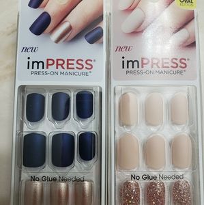 Impress nails press on nails